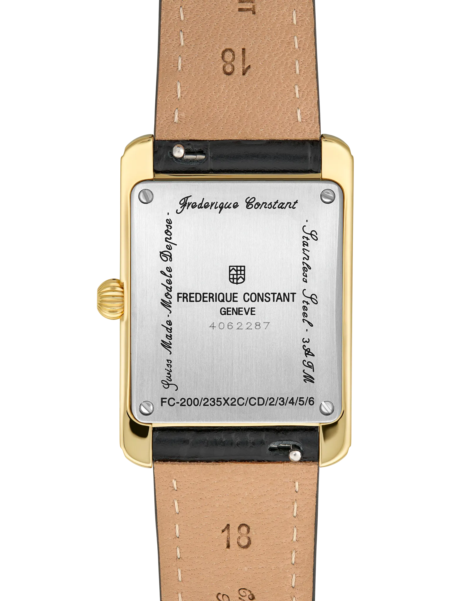Classics Carrée Small Seconds Watch FC-235S2C5 | Frederique Constant